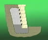 foundation and wall graphic